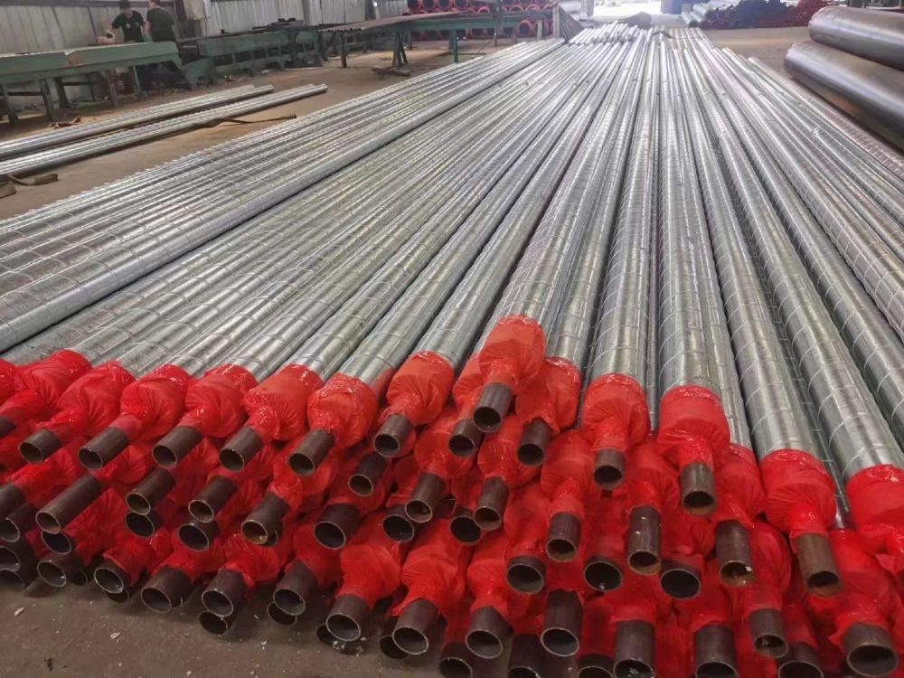 小口徑小區供熱鍍鋅鐵皮保溫鋼管 小口徑小區供熱鍍鋅鐵皮保溫鋼管